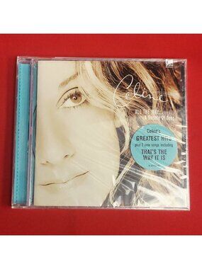 Celine Dion All the Way A Decade of Song CD New Sealed 1999